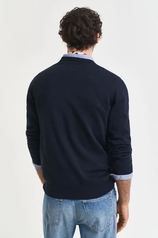 Pull regular - Bleu marine