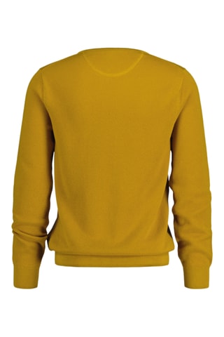 Pull regular - Jaune moutarde