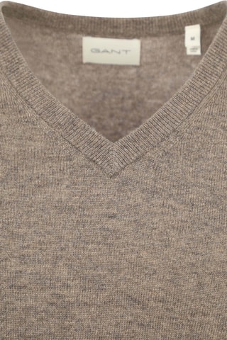 Pull regular en laine - Noisette