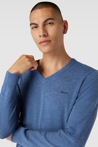 Pull en laine - Bleu