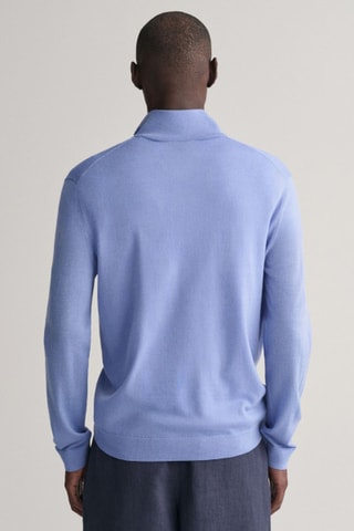 Pull regular en laine mérinos - Bleu clair