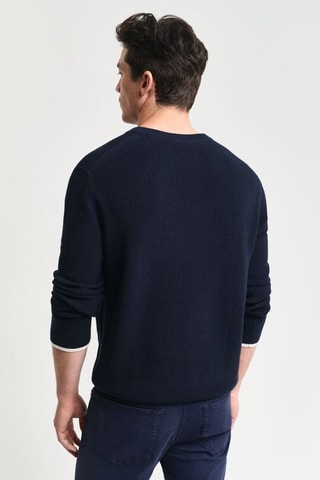 Pull regular - Bleu marine