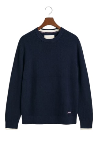 Pull regular - Bleu marine
