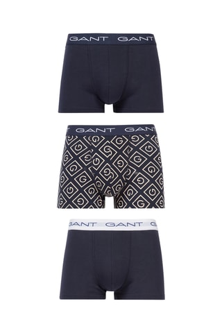 3 boxers - Bleu marine