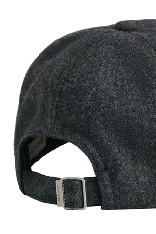 Casquette en laine - Gris foncé