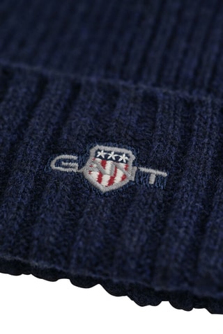 Bonnet en laine - Bleu marine