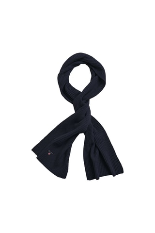 Écharpe en laine - Bleu marine