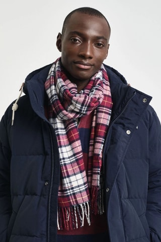 Écharpe en laine - Rouge