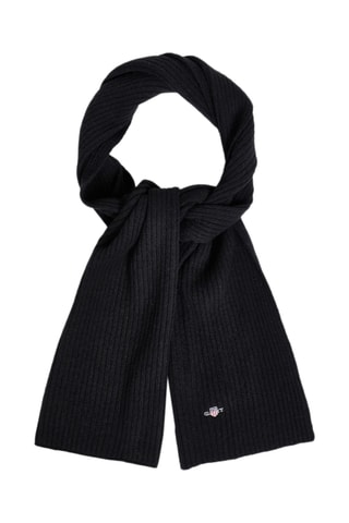 Écharpe en laine - Noir