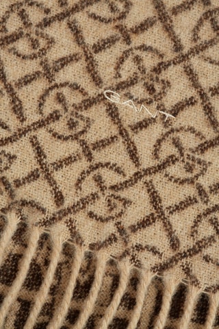 Écharpe en laine - Marron