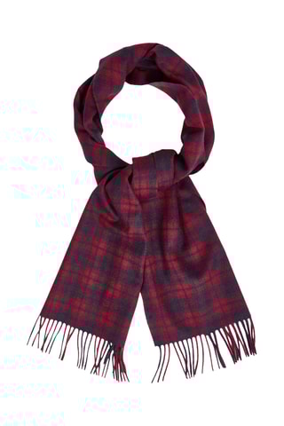 Écharpe en laine mérinos - Rouge