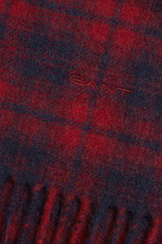 Écharpe en laine mérinos - Rouge