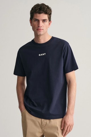 T-shirt regular - Bleu marine