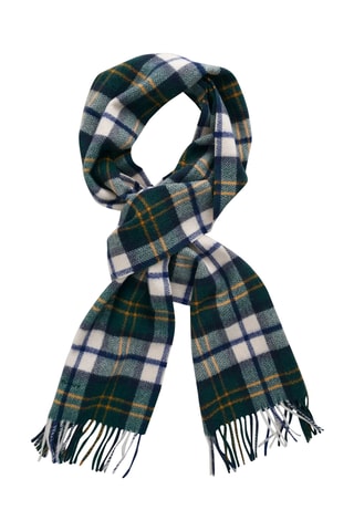 Écharpe en laine mérinos - Vert