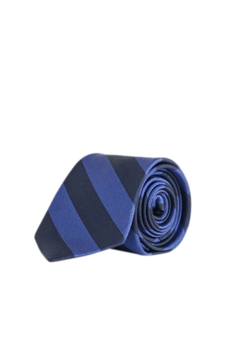 Cravate en soie - Bleu