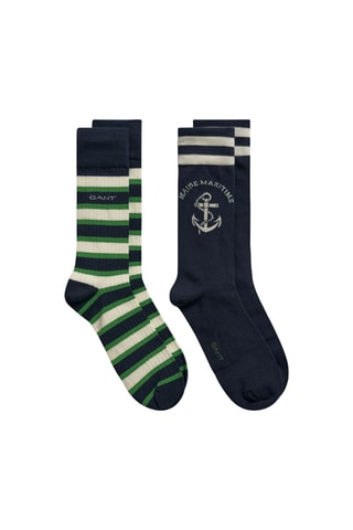 2 paires de chaussettes - Bleu