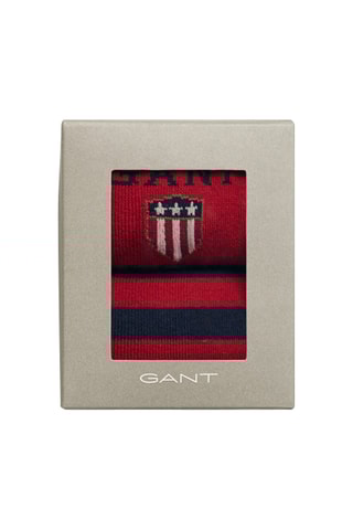 2 paires de chaussettes - Rouge