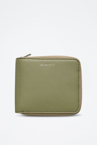 Portefeuille en cuir - Argile