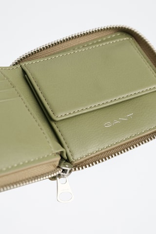 Portefeuille en cuir - Argile