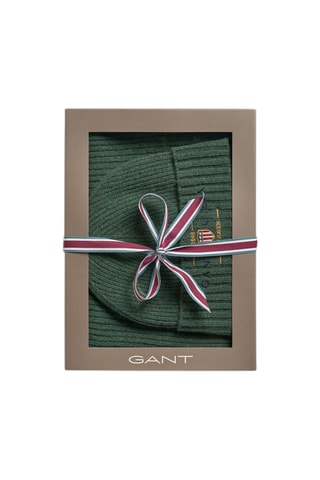 Ensemble accessoires en laine - Vert