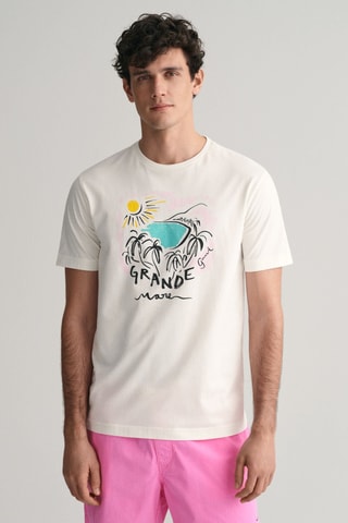 T-shirt regular - Écru