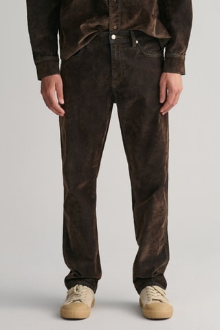 Jean relaxed - Marron