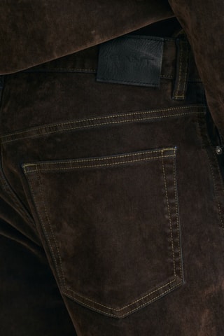 Jean relaxed - Marron