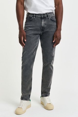 Jean slim - Noir chiné