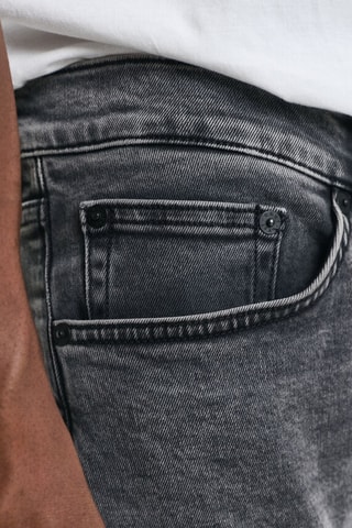 Jean slim - Noir chiné