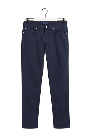 Pantalon slim - Bleu marine