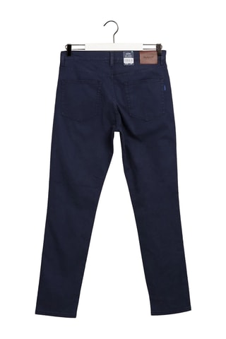 Pantalon slim - Bleu marine