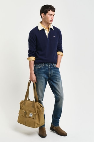 Jean slim - Bleu délavé