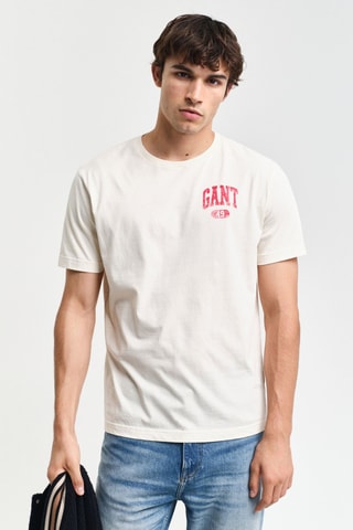 T-shirt regular - Crème