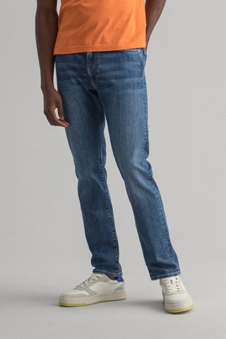 Jean slim - Bleu moyen