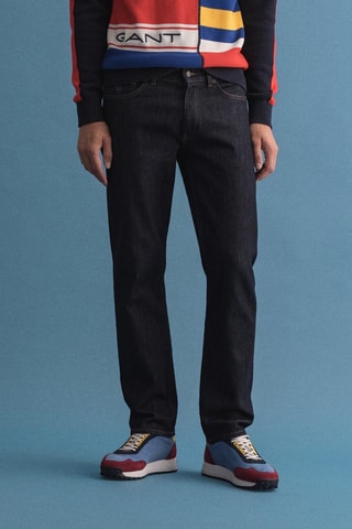 Jean regular - Bleu foncé