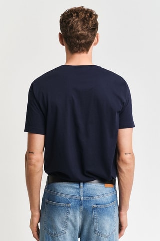 T-shirt regular - Bleu marine