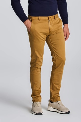 Pantalon slim - Moutarde