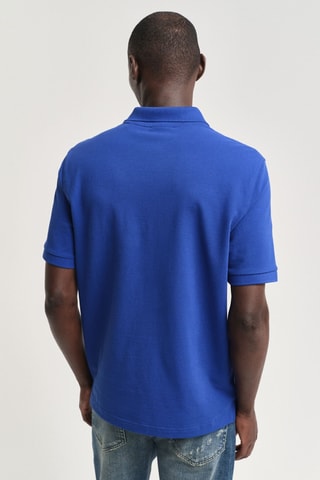 Polo regular - Bleu