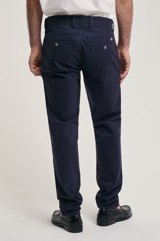 Chino slim - Bleu marine