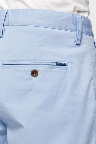 Short en coton biologique - Bleu clair