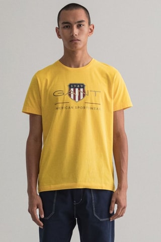 T-shirt regular - Jaune