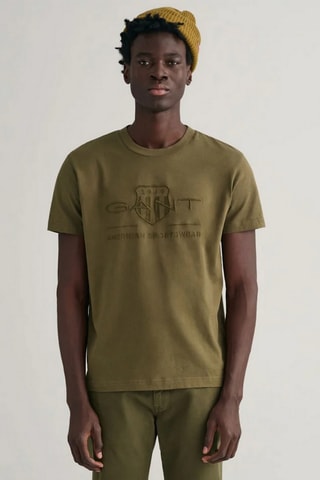 T-shirt regular - Kaki