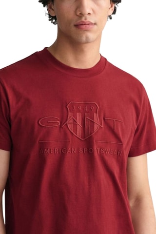 T-shirt regular - Bordeaux