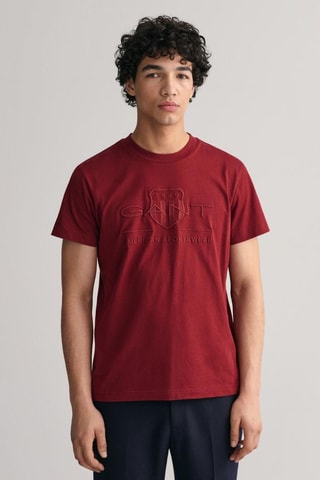 T-shirt regular - Bordeaux