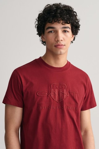 T-shirt regular - Bordeaux