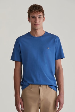 T-shirt regular - Bleu