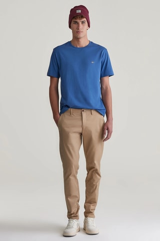 T-shirt regular - Bleu