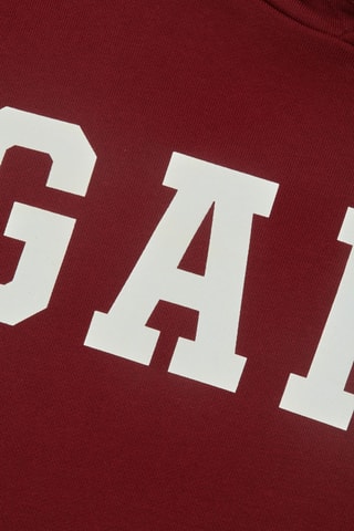 Sweat regular à capuche - Bordeaux