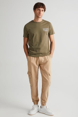 T-shirt regular - Kaki