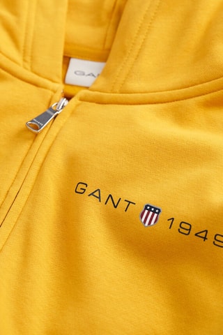 Sweat regular à capuche - Jaune